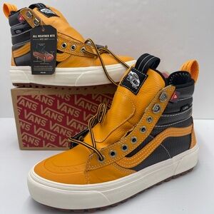 Vans All-Weather MTE High-Top Sneakers in Mustard Yellow